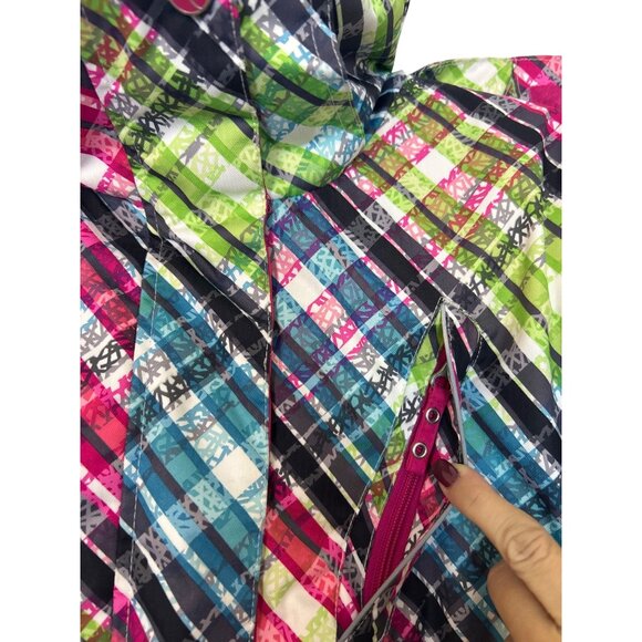 Jupa Ski Snowboard Jacket Girl's 16 Dridux Thermadux Waterproof Multicolored - Picture 3 of 11